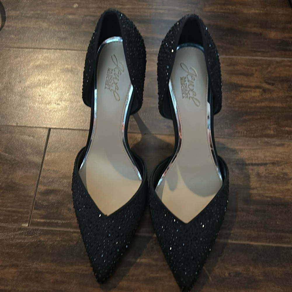 Badgley Mischka black NWOT size 9